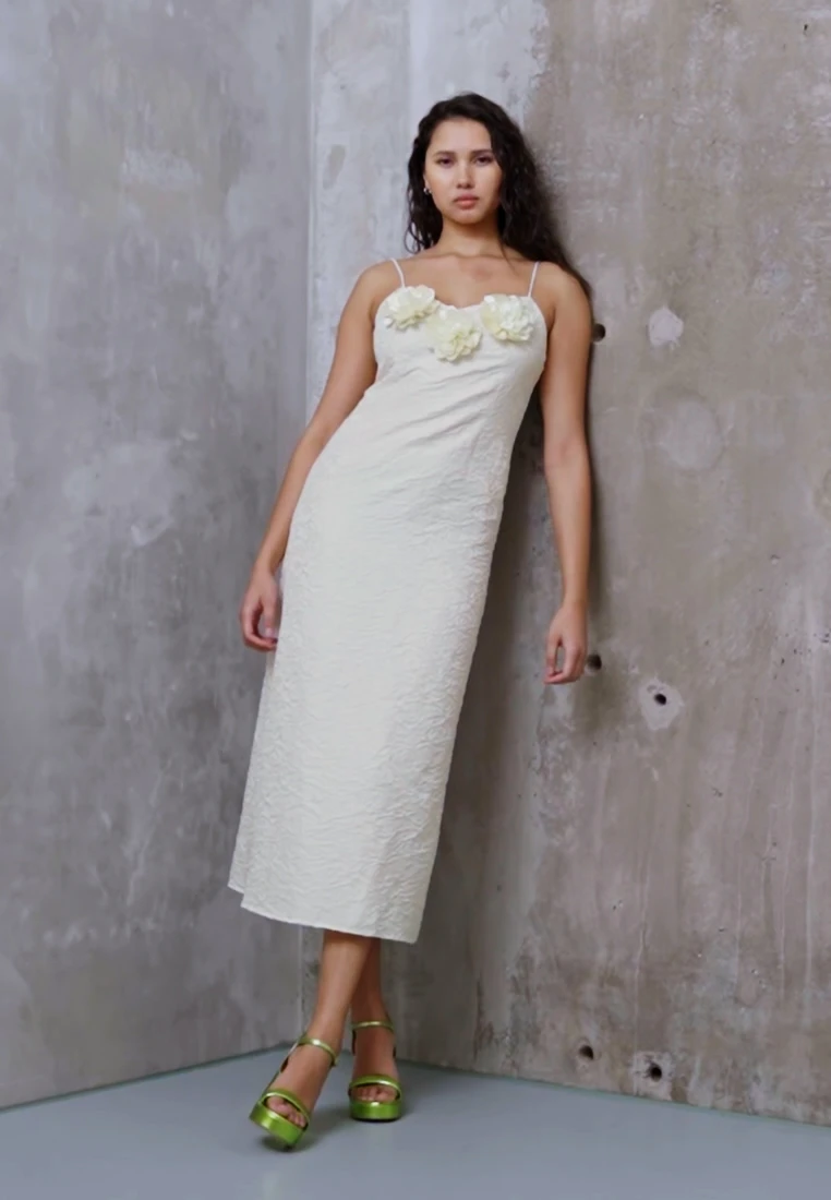 SISTER JANE DREAM FRENCH ROSE DRESS - Cocktailkleid/festliches Kleid - Cream 2 SISTER JANE DREAM FRENCH ROSE DRESS - Cocktailkleid/festliches Kleid - Cream – Bild 2