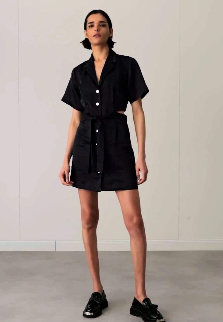 Sandro Cocktailkleid/festliches Kleid - Noir 2 Sandro Cocktailkleid/festliches Kleid - Noir – Bild 2