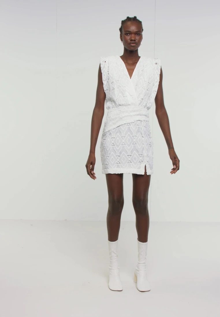 IRO PERINE - Cocktailkleid/festliches Kleid - White 2 IRO PERINE - Cocktailkleid/festliches Kleid - White – Bild 2