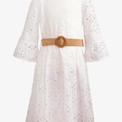 LOCHSTICKEREI GÜRTEL - Cocktailkleid/festliches Kleid - White -Günstiges Fem Glanz Geschäft 00580ba94249491593a14179aeaa1157 1