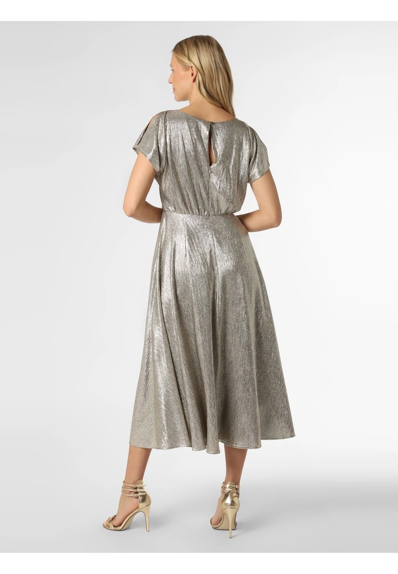 SWING Cocktailkleid/festliches Kleid - Gold Silber 2 SWING Cocktailkleid/festliches Kleid - Gold Silber – Bild 2