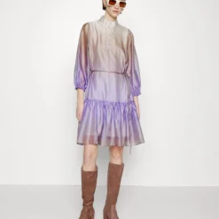 Bruuns Bazaar FLAMING ALISSA DRESS - Cocktailkleid/festliches Kleid - Ombre -Günstiges Fem Glanz Geschäft 01541955a2d041549f0b8758f510bd64