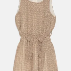 MICHAEL KORS KIDS PLEATED DRESS - Cocktailkleid/festliches Kleid - Light Brown