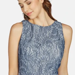 KLEO MIT SCHLAUFE AM RÜCKEN - Cocktailkleid/festliches Kleid - Blau -Günstiges Fem Glanz Geschäft 02474c648be342af9e383539bfc65ee2