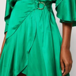 AMERA WRAP DRESS SOLID - Cocktailkleid/festliches Kleid - Cacti Green 11 AMERA WRAP DRESS SOLID - Cocktailkleid/festliches Kleid - Cacti Green -Günstiges Fem Glanz Geschäft 02dea14bb6c84547882b1892331b1bd9