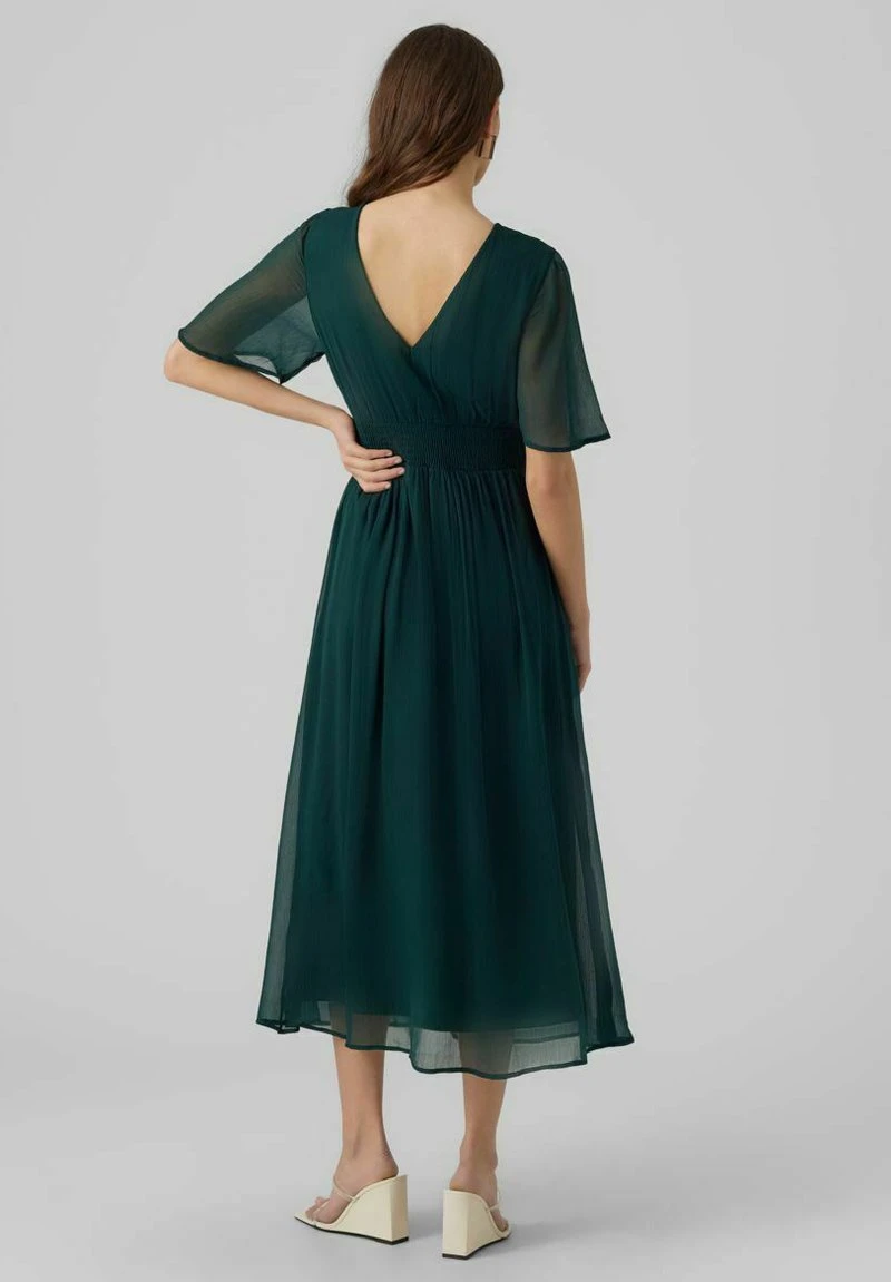 Vero Moda VMMIA S/S 7/8 EXP - Cocktailkleid/festliches Kleid - Ponderosa Pine 3 Vero Moda VMMIA S/S 7/8 EXP - Cocktailkleid/festliches Kleid - Ponderosa Pine – Bild 3