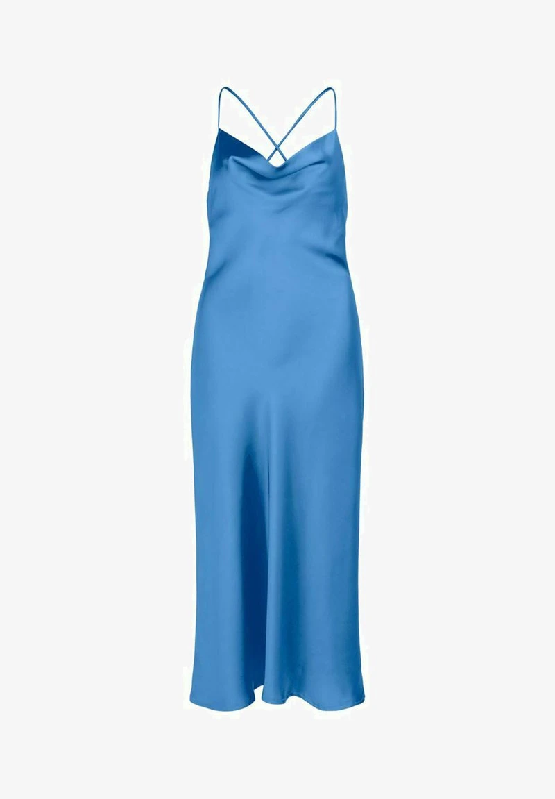 Object OBJSATEEN MIDI DRESS A FAIR - Cocktailkleid/festliches Kleid - Provence 2 Object OBJSATEEN MIDI DRESS A FAIR - Cocktailkleid/festliches Kleid - Provence – Bild 2