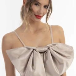 Faina MINI - Cocktailkleid/festliches Kleid - Beige -Günstiges Fem Glanz Geschäft 049336aae92748e3a9b5370a7bd3d2e5