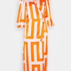Vila VILINE MIDI WRAP DRESS - Cocktailkleid/festliches Kleid - Orange/misty Rose 10 Vila VILINE MIDI WRAP DRESS - Cocktailkleid/festliches Kleid - Orange/misty Rose -Günstiges Fem Glanz Geschäft 04f1bd25529a43598a7c5c1198b3dde1