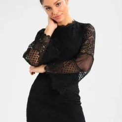 Cocktailkleid/festliches Kleid - Schwarz -Günstiges Fem Glanz Geschäft 056dfd0faa474add88da734945eb55e2