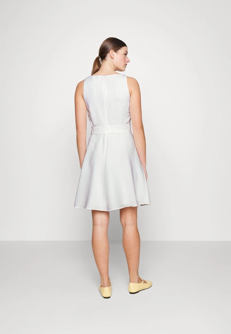 DKNY FLORAL BORDER BELTED DRESS - Cocktailkleid/festliches Kleid - Ivory 3 DKNY FLORAL BORDER BELTED DRESS - Cocktailkleid/festliches Kleid - Ivory – Bild 3