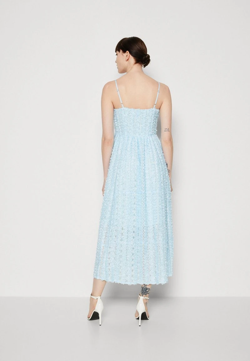 Selected Femme SLFTULLE MIDI DRESS - Cocktailkleid/festliches Kleid - Blue Heron 3 Selected Femme SLFTULLE MIDI DRESS - Cocktailkleid/festliches Kleid - Blue Heron – Bild 3