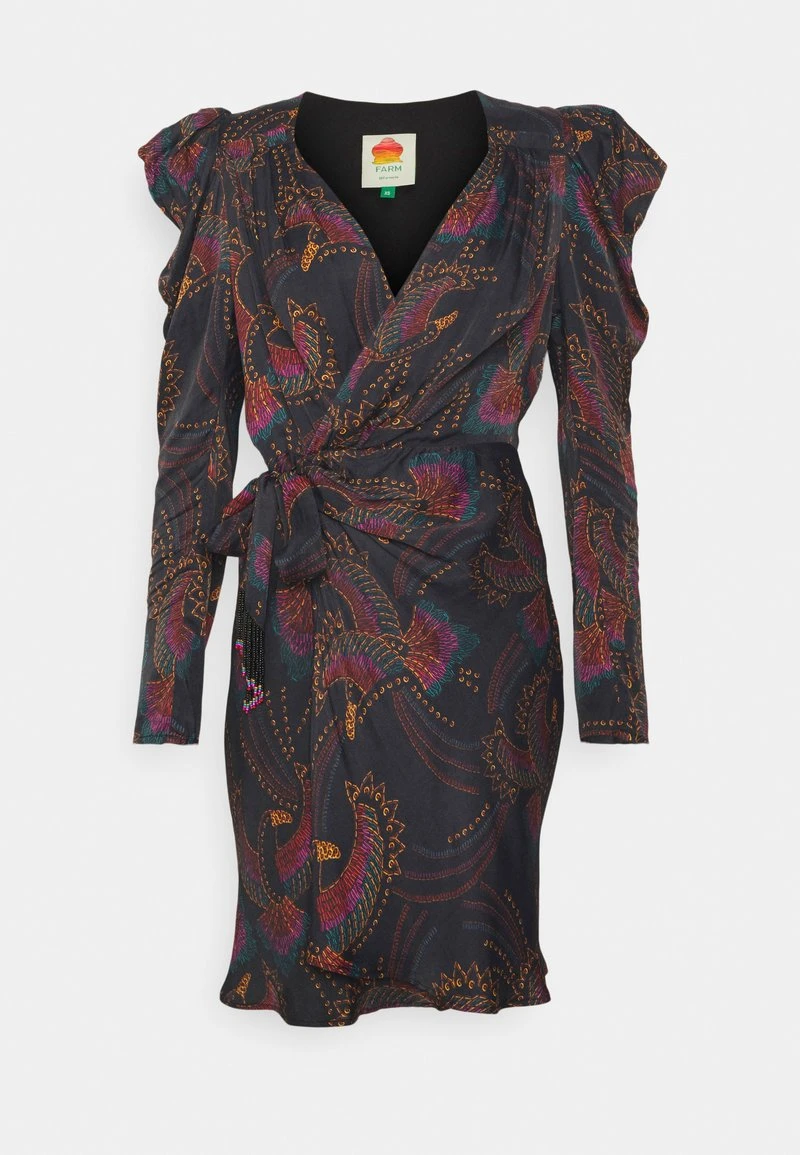 Farm Rio SEQUIN TOUCANS MINI DRESS - Cocktailkleid/festliches Kleid - Black 5 Farm Rio SEQUIN TOUCANS MINI DRESS - Cocktailkleid/festliches Kleid - Black – Bild 5