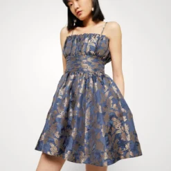 STRAP DRESS - Cocktailkleid/festliches Kleid - French Blue -Günstiges Fem Glanz Geschäft 0b1b993700ea4fd6b67c77553f803fa7