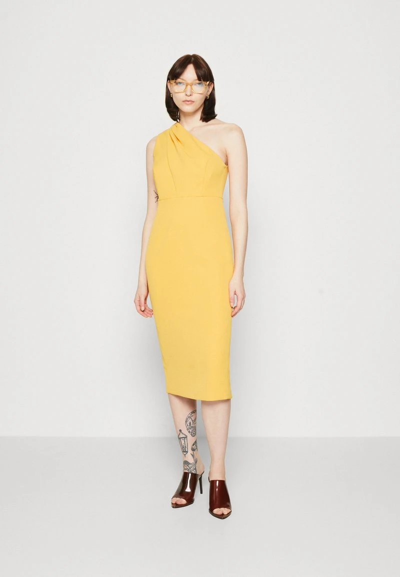 RENDEZVOUS ONE SHOULDER DRESS - Cocktailkleid/festliches Kleid - Honey 2 RENDEZVOUS ONE SHOULDER DRESS - Cocktailkleid/festliches Kleid - Honey – Bild 2