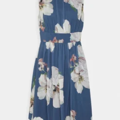 SWING COCKTAIL DRESS - Cocktailkleid/festliches Kleid - Faded Blue -Günstiges Fem Glanz Geschäft 0b58641fff804e62ab8003c712fec983