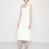 DKNY MIDI DRESS - Cocktailkleid/festliches Kleid - Ivory