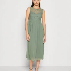 Vero Moda VMMIA BACK DRESS - Cocktailkleid/festliches Kleid - Laurel Wreath
