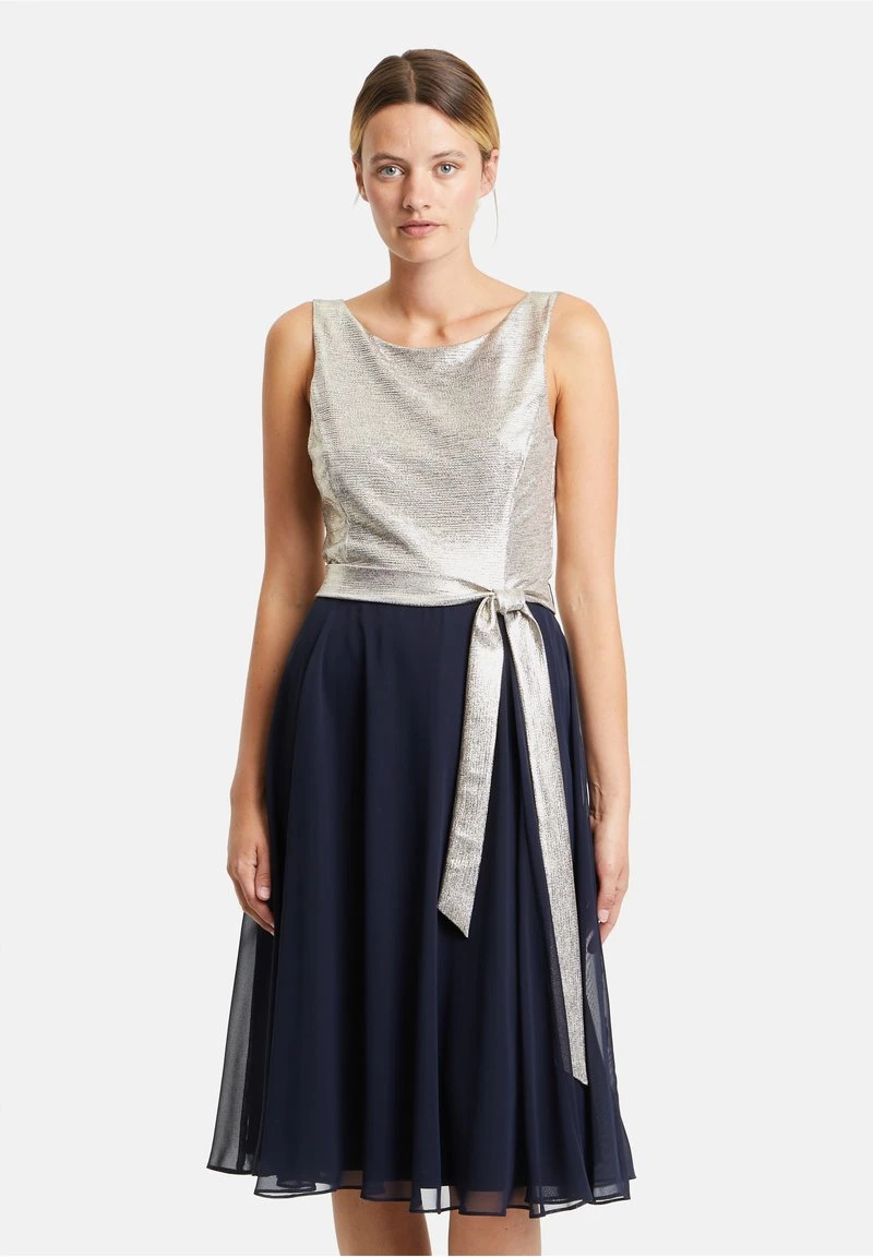 Vera Mont Cocktailkleid/festliches Kleid - Patch Gold Dark Blue 1 Vera Mont Cocktailkleid/festliches Kleid - Patch Gold Dark Blue