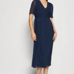 Vero Moda VMMIA S/S 7/8 EXP - Cocktailkleid/festliches Kleid - Navy -Günstiges Fem Glanz Geschäft 0e7c11be1be84c69bd7adc9d8decd9d6