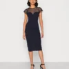 Wal G DYLAN MIDI DRESS - Cocktailkleid/festliches Kleid - Navy