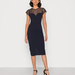 Wal G DYLAN MIDI DRESS - Cocktailkleid/festliches Kleid - Navy
