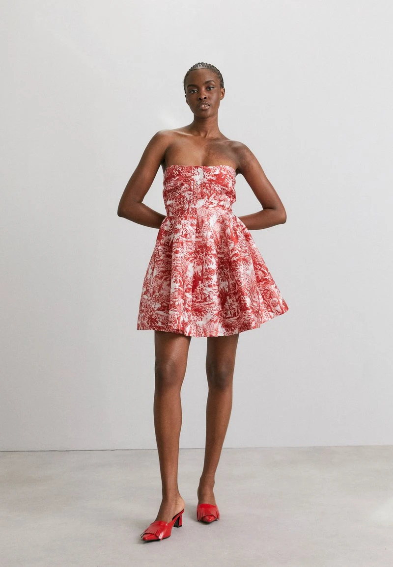 Philosophy Di Lorenzo Serafini TOILE DE JOUY RADZMIR - Cocktailkleid/festliches Kleid - White 3 Philosophy Di Lorenzo Serafini TOILE DE JOUY RADZMIR - Cocktailkleid/festliches Kleid - White – Bild 3