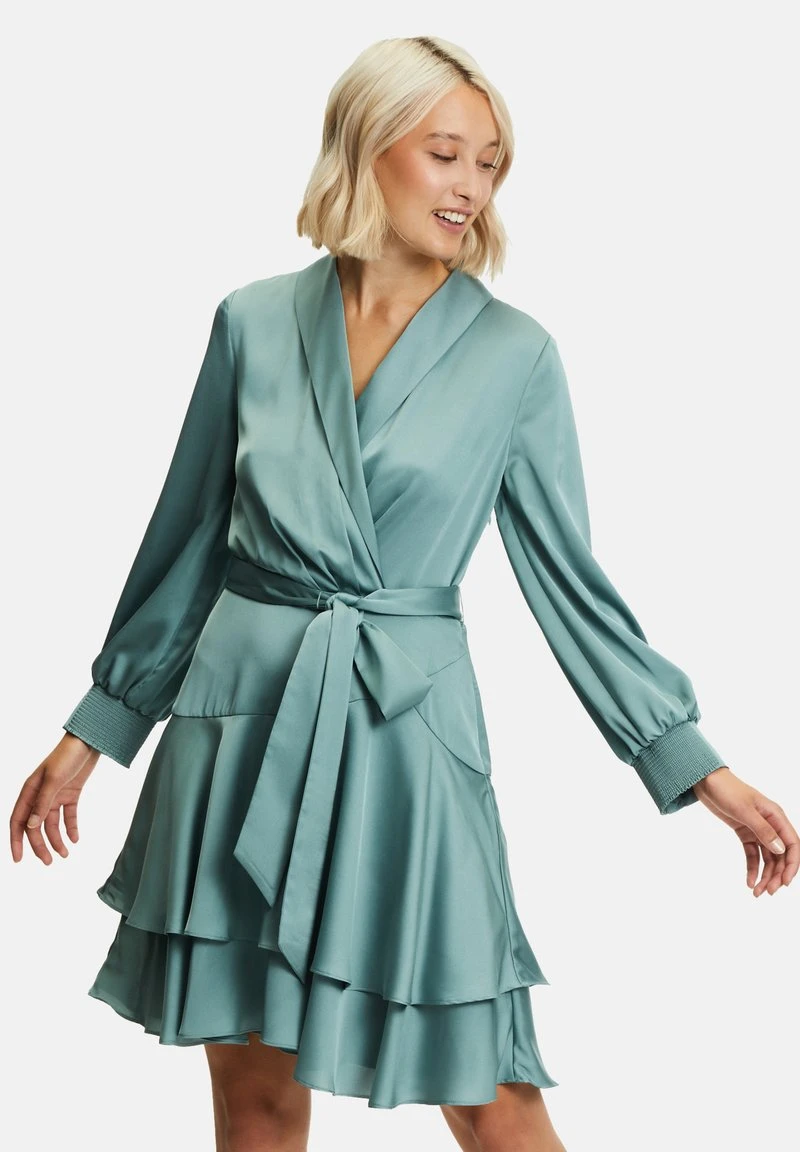 Vera Mont MIT GÜRTEL - Cocktailkleid/festliches Kleid - Tourmaline Green 1 Vera Mont MIT GÜRTEL - Cocktailkleid/festliches Kleid - Tourmaline Green