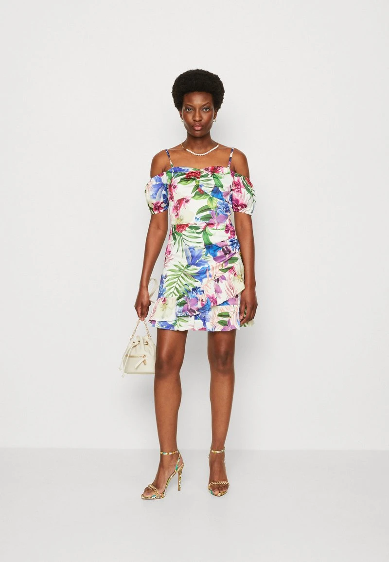 Guess ALVA MINI DRESS - Cocktailkleid/festliches Kleid - Tropicalia 2 Guess ALVA MINI DRESS - Cocktailkleid/festliches Kleid - Tropicalia – Bild 2