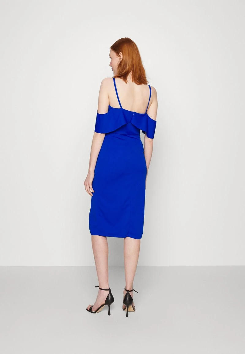 Wal G BELVILLE STRAPPY MIDI DRESS - Cocktailkleid/festliches Kleid - Electric Blue 4 Wal G BELVILLE STRAPPY MIDI DRESS - Cocktailkleid/festliches Kleid - Electric Blue – Bild 4