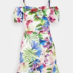 Guess ALVA MINI DRESS - Cocktailkleid/festliches Kleid - Tropicalia 10 Guess ALVA MINI DRESS - Cocktailkleid/festliches Kleid - Tropicalia -Günstiges Fem Glanz Geschäft 145168bd76c54a12a2c14f89a69fba9d