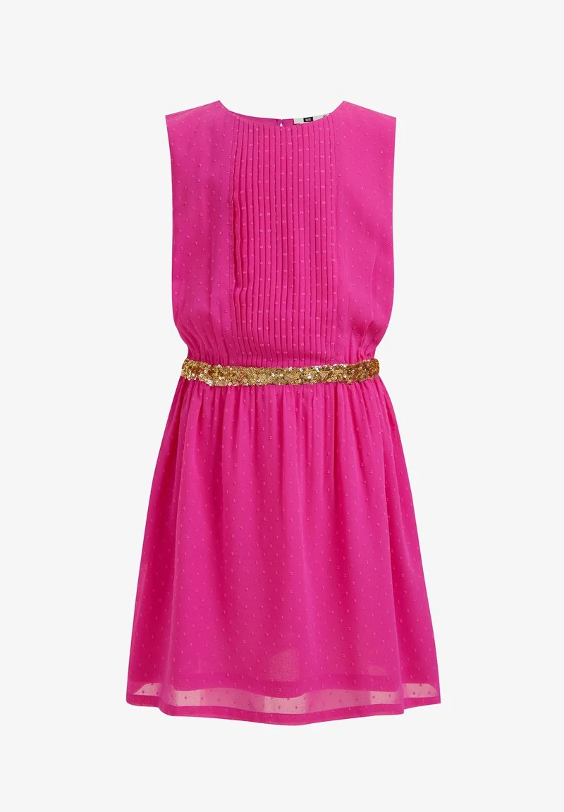 WE FASHION MET STRUCTUUR - Cocktailkleid/festliches Kleid - Green 4 WE FASHION MET STRUCTUUR - Cocktailkleid/festliches Kleid - Green – Bild 4