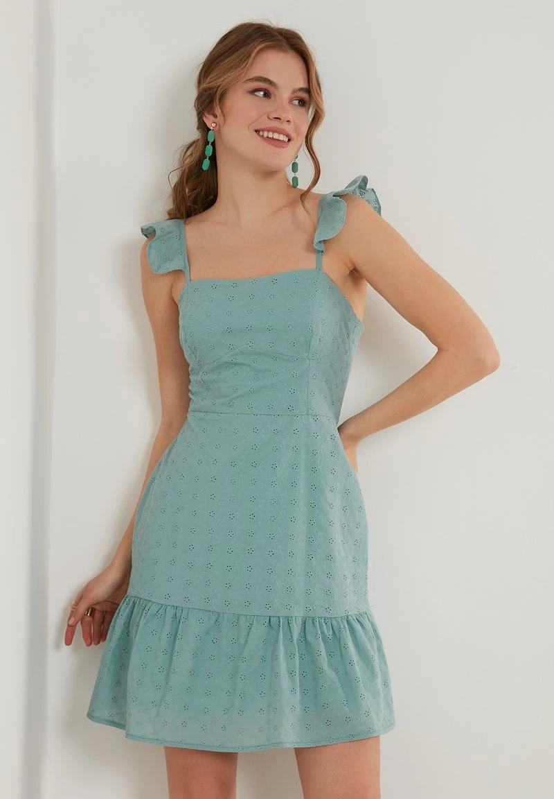 LELA REGULAR FIT - Cocktailkleid/festliches Kleid - Stone Colored 6 LELA REGULAR FIT - Cocktailkleid/festliches Kleid - Stone Colored – Bild 6