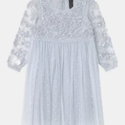 Needle & Thread LILYBELLE LONG SLEEVE KIDS DRESS - Cocktailkleid/festliches Kleid - Blue