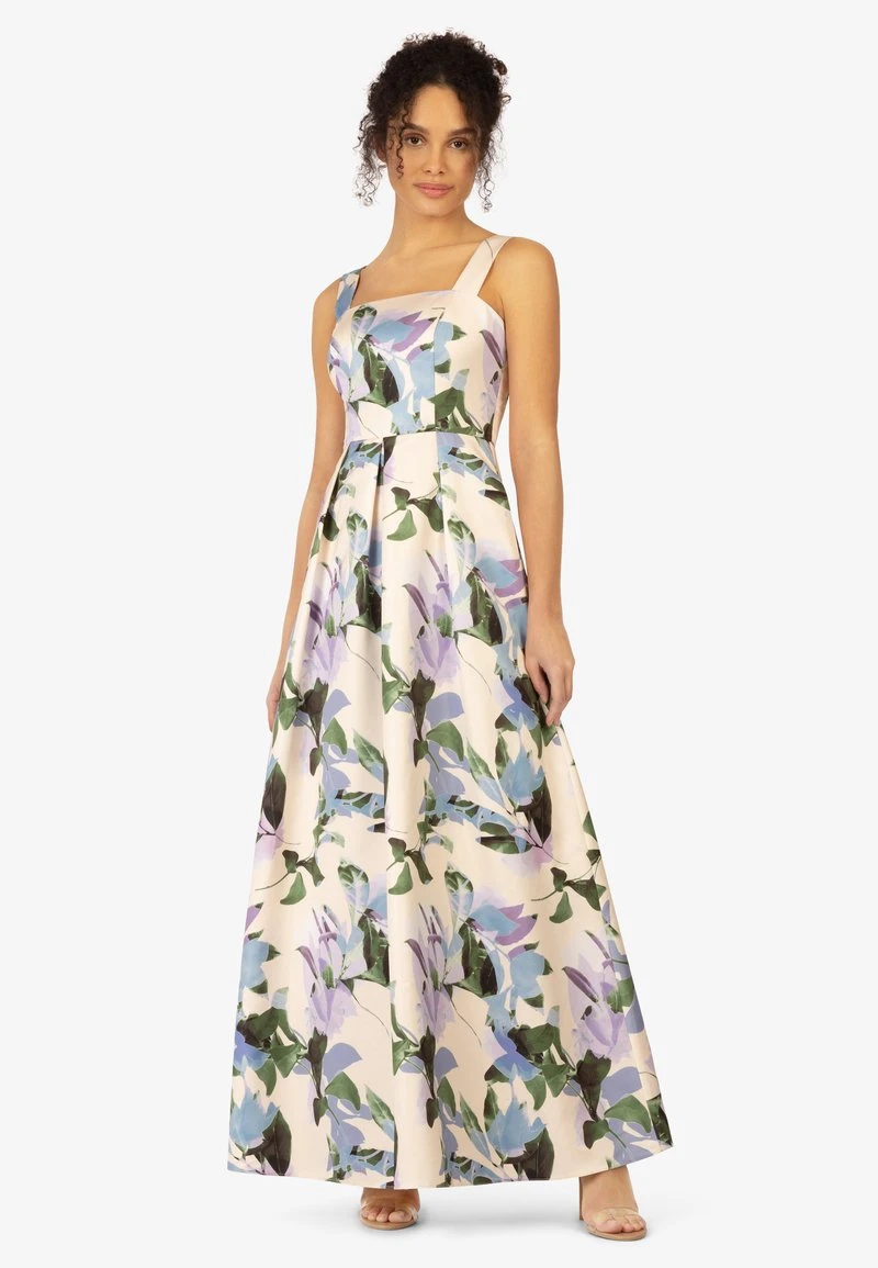 APART Cocktailkleid/festliches Kleid - Creme Multicolor 1 APART Cocktailkleid/festliches Kleid - Creme Multicolor