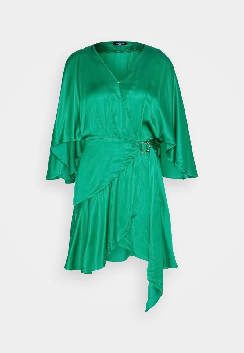 AMERA WRAP DRESS SOLID - Cocktailkleid/festliches Kleid - Cacti Green 5 AMERA WRAP DRESS SOLID - Cocktailkleid/festliches Kleid - Cacti Green – Bild 5