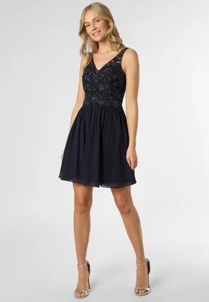 Cocktailkleid/festliches Kleid - Grau Blau 6 Cocktailkleid/festliches Kleid - Grau Blau – Bild 6