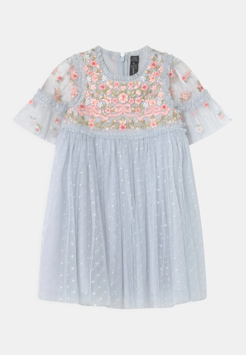 Needle & Thread RIBBON BOUQUET BODICE KIDS DRESS - Cocktailkleid/festliches Kleid - Blue/pink