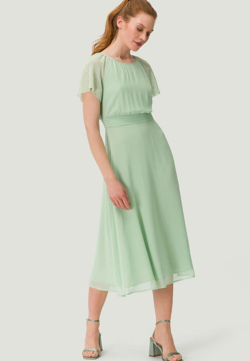 Zero MIT GLITZERSTEINCHEN - Cocktailkleid/festliches Kleid - Smoke Green 1 Zero MIT GLITZERSTEINCHEN - Cocktailkleid/festliches Kleid - Smoke Green