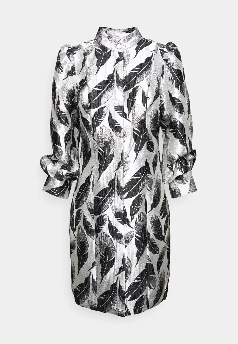 Bruuns Bazaar LEAF BROOKLYN DRESS - Cocktailkleid/festliches Kleid - Black/silver 6 Bruuns Bazaar LEAF BROOKLYN DRESS - Cocktailkleid/festliches Kleid - Black/silver – Bild 6