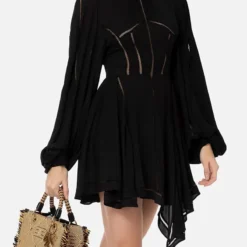 Elisabetta Franchi Cocktailkleid/festliches Kleid - Nero 11 Elisabetta Franchi Cocktailkleid/festliches Kleid - Nero -Günstiges Fem Glanz Geschäft 1c0f0da76bc24f588227391dc330aa55 1