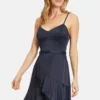Vera Mont MIT VOLANT - Cocktailkleid/festliches Kleid - Night Sky