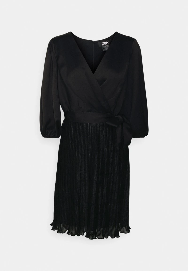 DKNY BALLOON PLEATED SKIRT DRESS - Cocktailkleid/festliches Kleid - Black 5 DKNY BALLOON PLEATED SKIRT DRESS - Cocktailkleid/festliches Kleid - Black – Bild 5