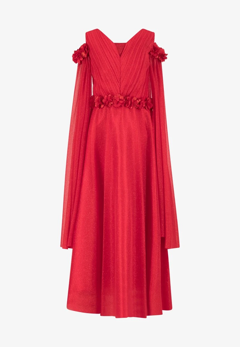 Cocktailkleid/festliches Kleid - Rot 4 Cocktailkleid/festliches Kleid - Rot – Bild 4