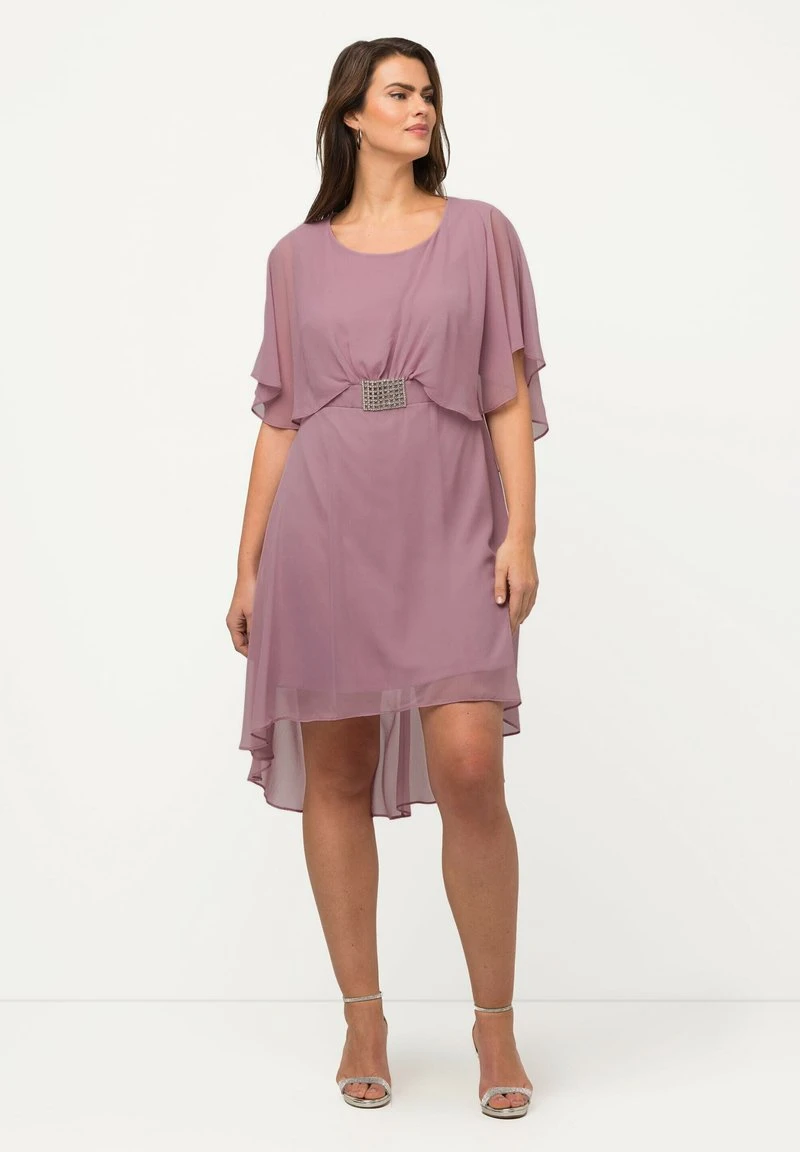 Ulla Popken DÉCOLLETÉ EN V MANCHES COURTES - Cocktailkleid/festliches Kleid - Rose Antique 6 Ulla Popken DÉCOLLETÉ EN V MANCHES COURTES - Cocktailkleid/festliches Kleid - Rose Antique – Bild 6