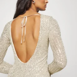 Abercrombie & Fitch PARTY LOW BACK MINI DRESS - Cocktailkleid/festliches Kleid - Silver-coloured 10 Abercrombie & Fitch PARTY LOW BACK MINI DRESS - Cocktailkleid/festliches Kleid - Silver-coloured -Günstiges Fem Glanz Geschäft 1f4acf581f864d44a9859b74ea5dfae2