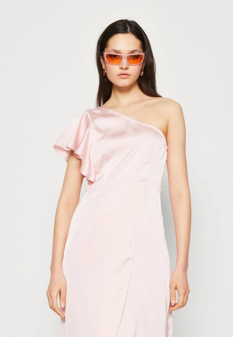 Vila VINEVEA ONESHOULDER MIDCALF - Cocktailkleid/festliches Kleid - Silver Pink 4 Vila VINEVEA ONESHOULDER MIDCALF - Cocktailkleid/festliches Kleid - Silver Pink – Bild 4