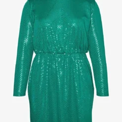 Vero Moda Curve Cocktailkleid/festliches Kleid - Pepper Green -Günstiges Fem Glanz Geschäft 207d0b5588c44538811e881b3179424b