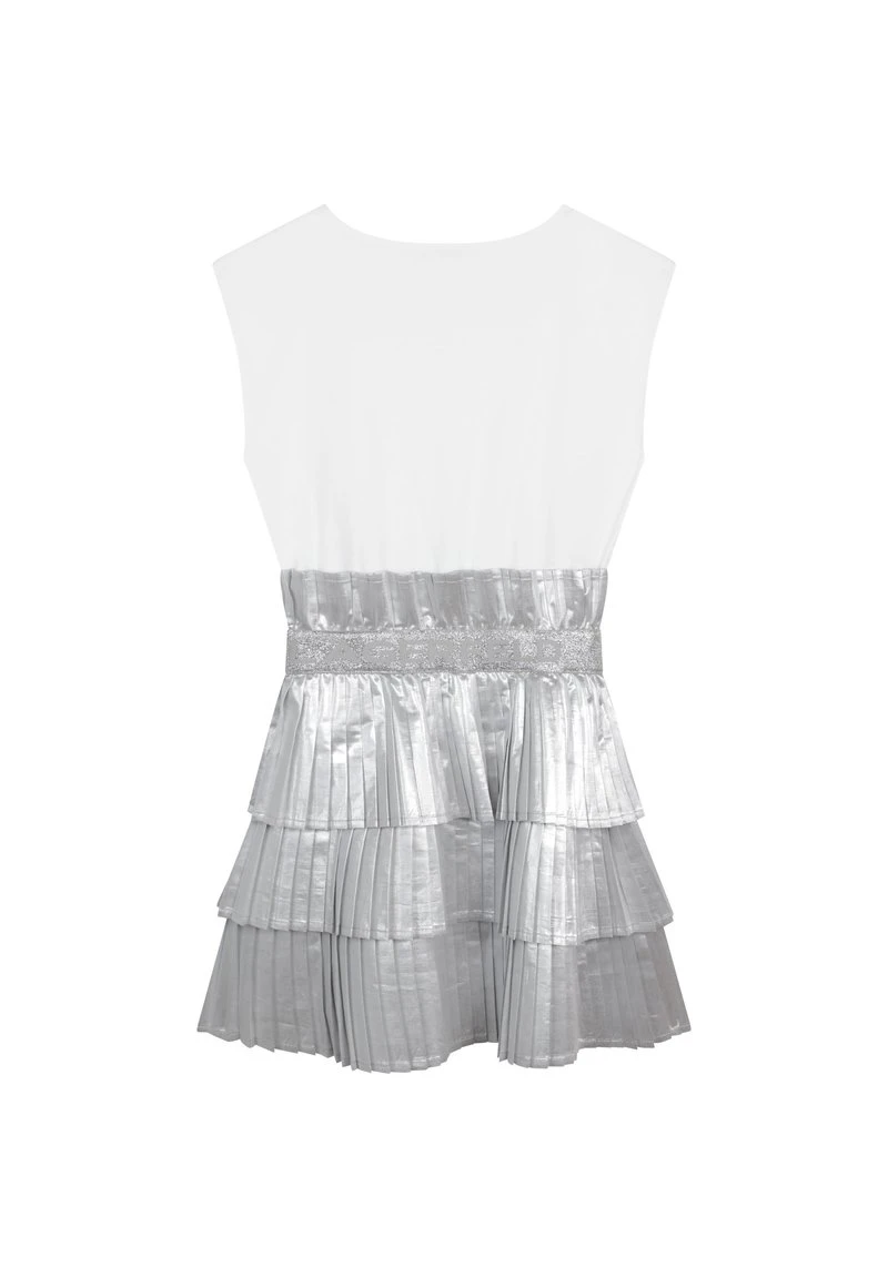 Karl Lagerfeld Kids Cocktailkleid/festliches Kleid - Argent Blanc 2 Karl Lagerfeld Kids Cocktailkleid/festliches Kleid - Argent Blanc – Bild 2