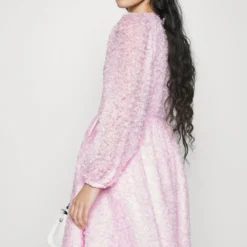 SLFALIANA SHORT WRAP DRESS - Cocktailkleid/festliches Kleid - Chalk Pink -Günstiges Fem Glanz Geschäft 264be044dae142c698cbc9f6140ef784